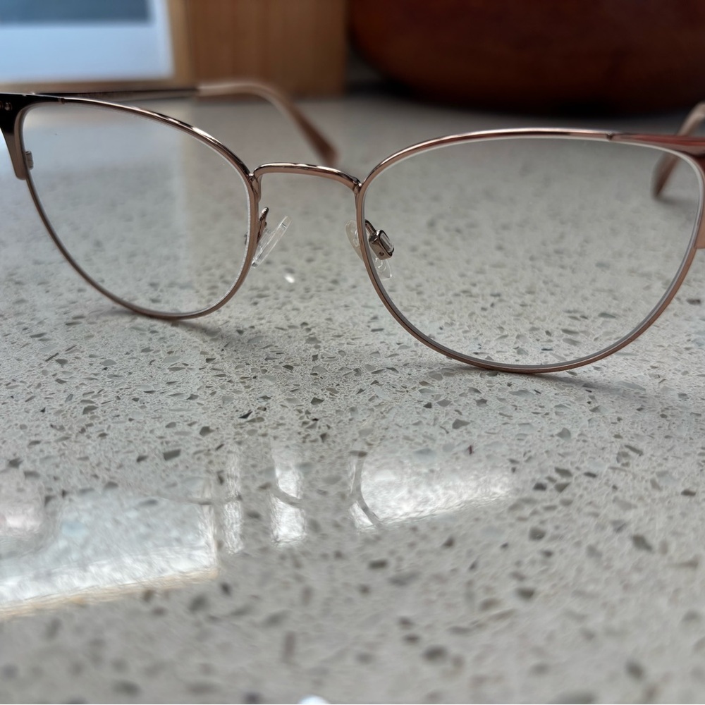 Warby Parker Ava 2405 Rose Gold Eyeglasses